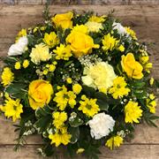 Gold &amp; White Posy 