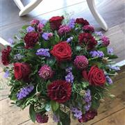 Red Rose &amp; Purple Posy