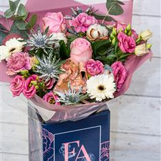 Designers choice Christmas bouquet (pic for reference only)