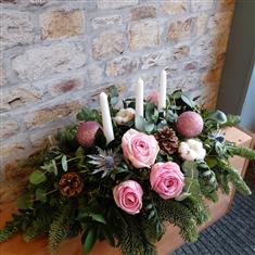 Pink Fizz Table Centre