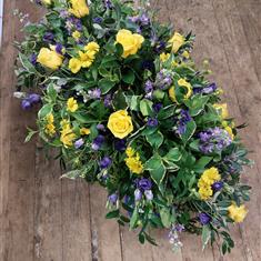 Sunshine on Leith Casket Spray