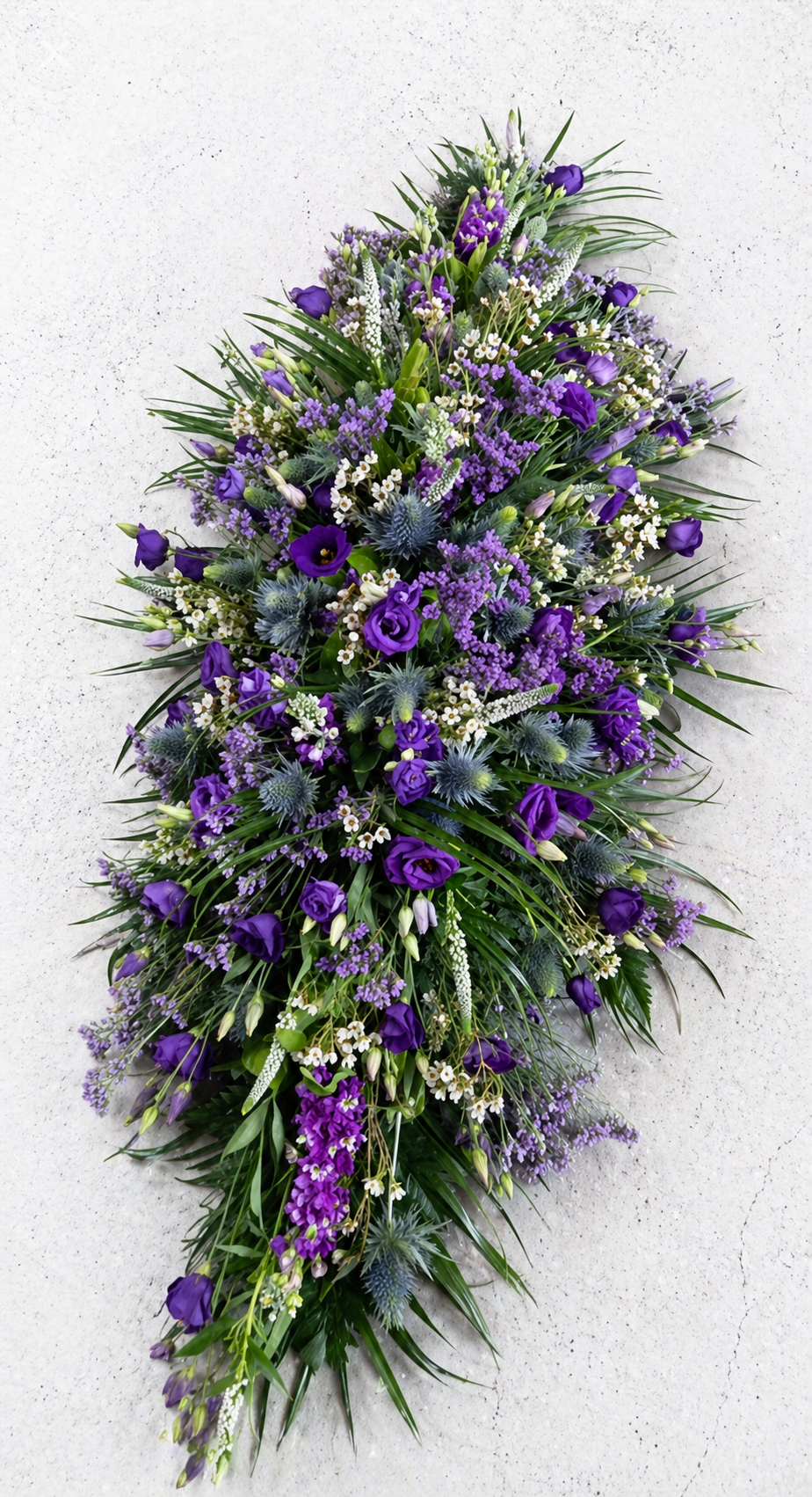 A Scottish Tribute Casket spray